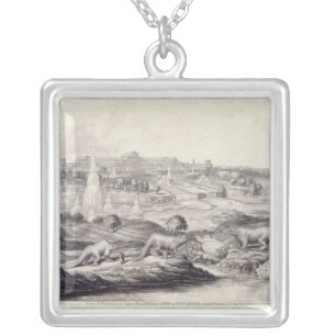The Crystal Palace Silver Plated Necklace