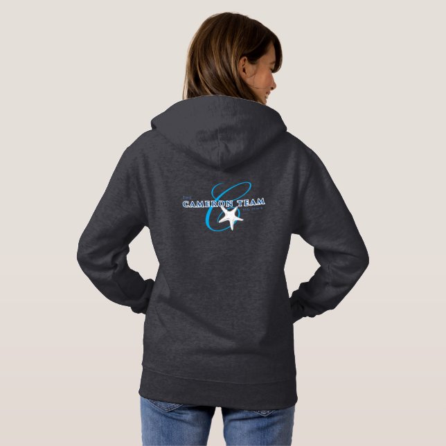The CT Logo on Back Hooded Sweatshirt (Back Full)