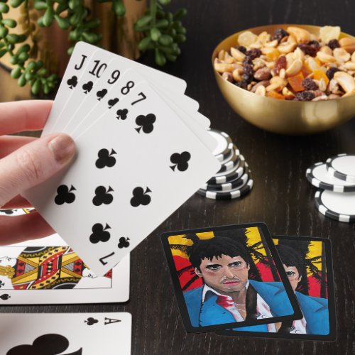 The Cuban Painting by Alfred Fox Poker Cards
