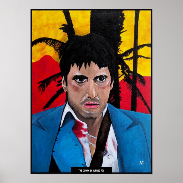 The Cuban Painting by Alfred Fox Poster (Front)