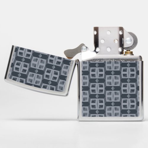 The cubic illusion zippo lighter