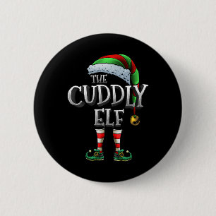 The Cuddly Elf Matching Family Cuddly Christmas El Button