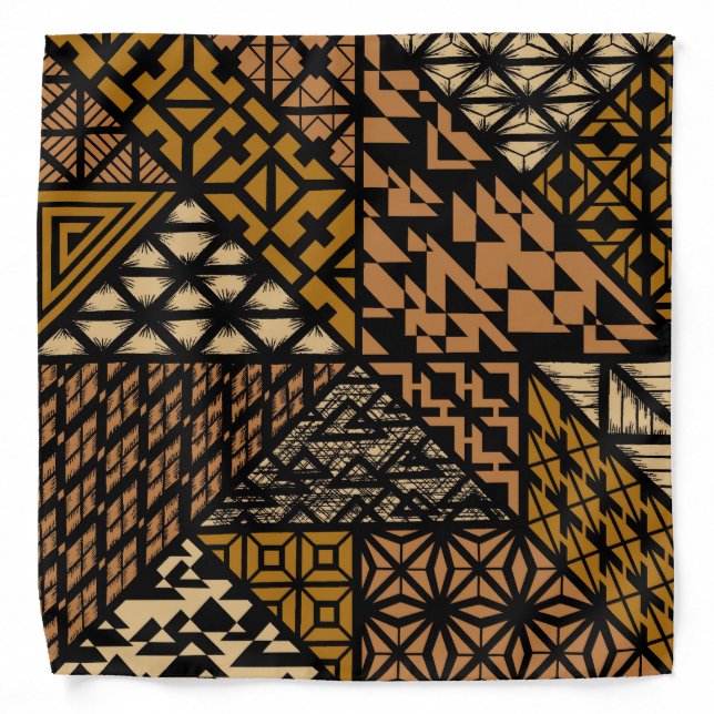 "The Culture" (Brown) Bandana (Front)