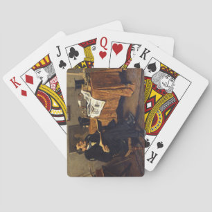 The Cultured Lover of Art (by Giovanni Boldini) Poker Cards