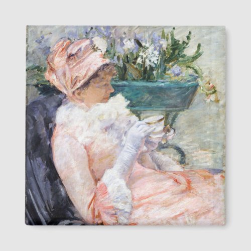 The Cup of Tea Mary Cassatt Magnet