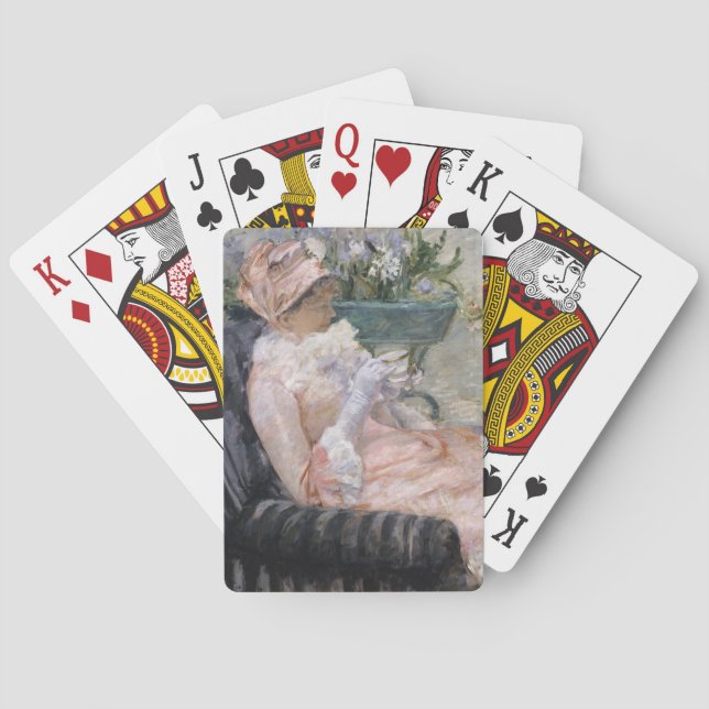 The Cup of Tea | Mary Cassatt Poker Cards (Back)