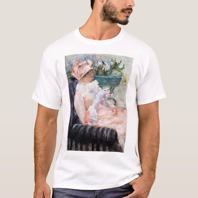 The Cup of Tea, Mary Cassatt T-Shirt (Front)