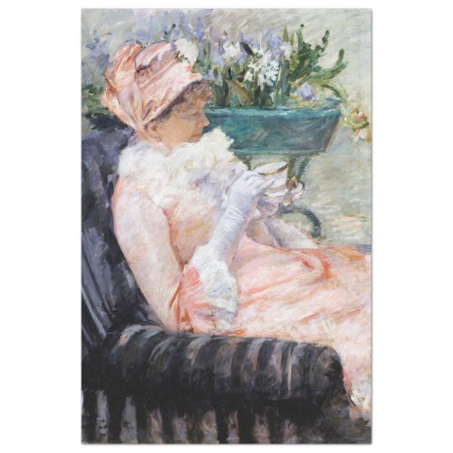 The Cup of Tea Mary Cassatt Tissue Paper