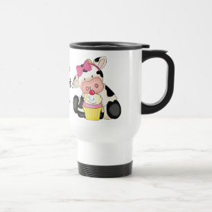 The Cupcake Kid Cow Travel mug