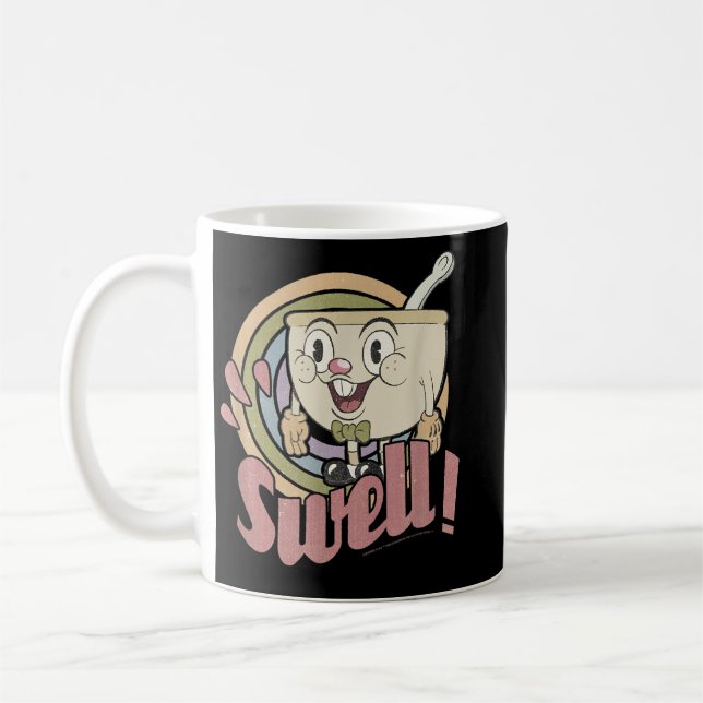The Cuphead Show Bowlboy Swell! Poster  Coffee Mug (Left)