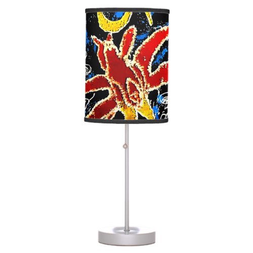 The Cure 90s Alt Indie Rock Music Lover Table Lamp