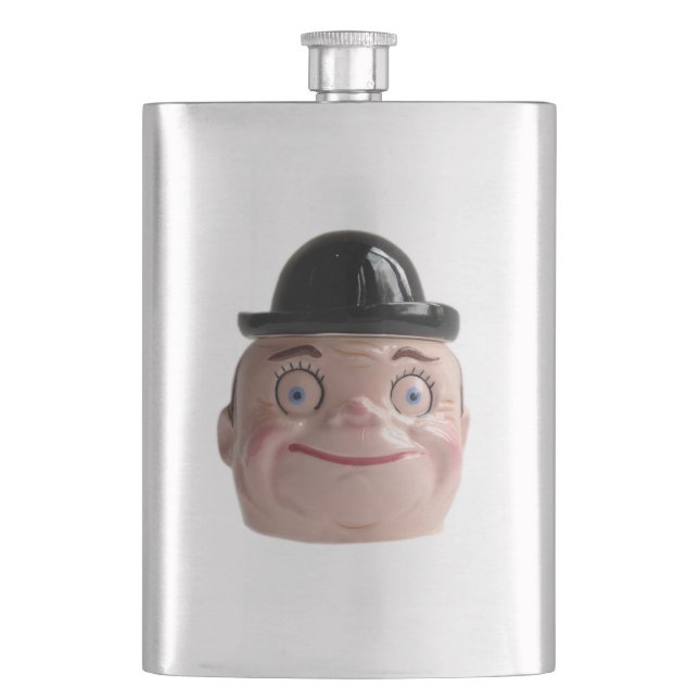 The Cure-All Guy Cured Flask (Front)