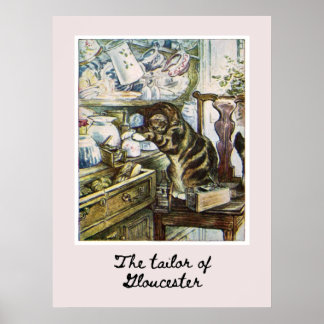 The Curious Cat Poster