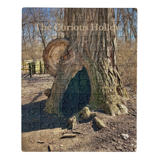 The Curious Hollow  Jigsaw Puzzle (Puzzle Vertical)