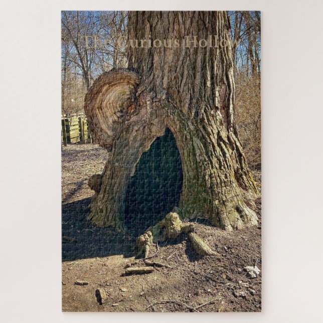 The Curious Hollow  Jigsaw Puzzle (Vertical)