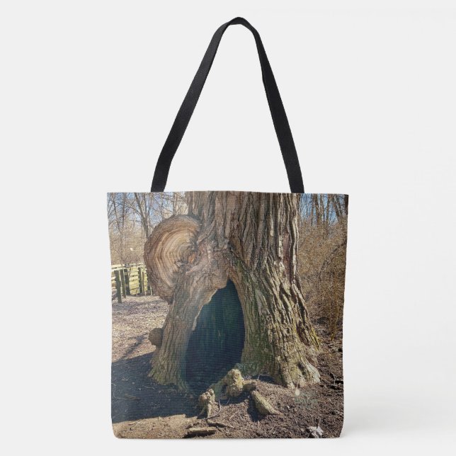 The Curious Hollow  Tote Bag (Front)