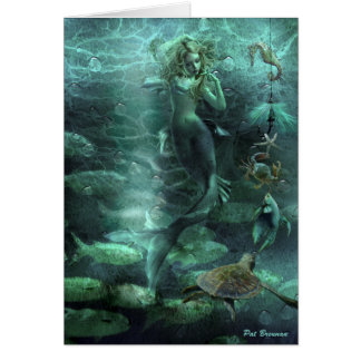 The curious mermaid cards