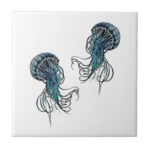 THE CURRENT DANCERS CERAMIC TILE