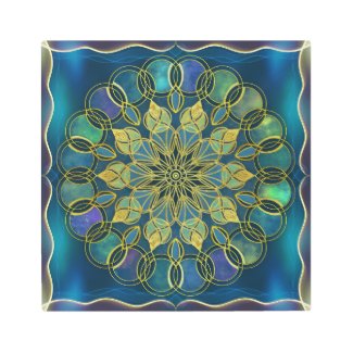 “The Current’s Reveal” Metal Wall Art