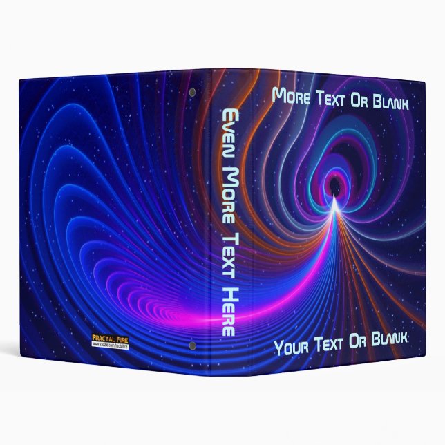 The Curvature of Space 3 Ring Binder (Background)