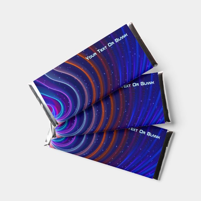 The Curvature of Space Hershey Bar Favors (Front)