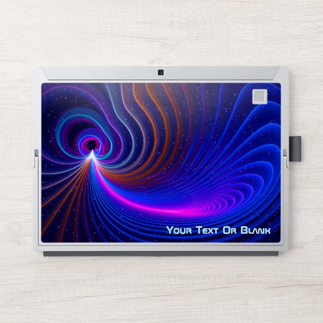 The Curvature of Space HP Laptop Skin (Front)