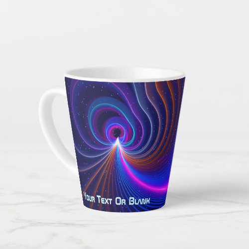 The Curvature of Space Latte Mug