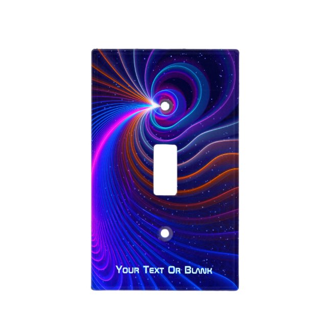 The Curvature of Space Light Switch Cover (Front)