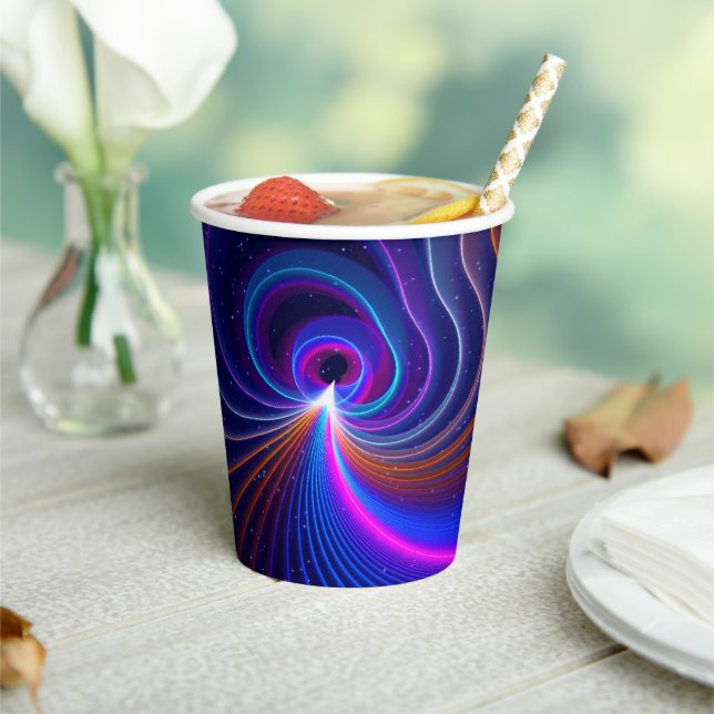 The Curvature of Space Paper Cups (Insitu)