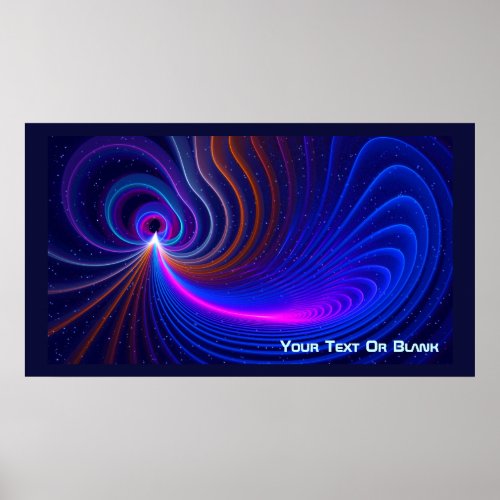 The Curvature of Space Poster
