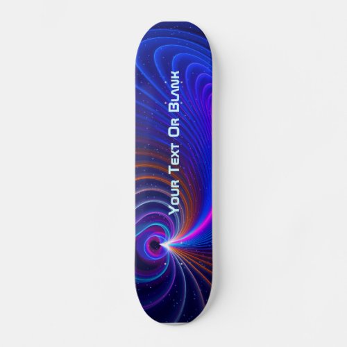 The Curvature of Space Skateboard