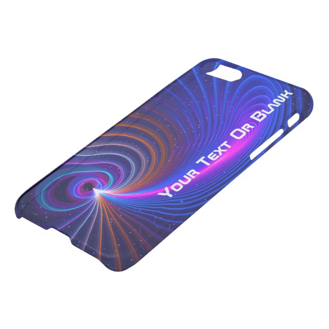 The Curvature Of Space Uncommon iPhone Case (Bottom)