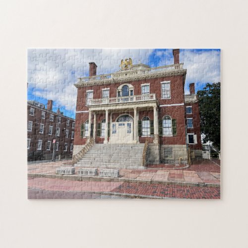 The Custom House in Salem Massachusetts Jigsaw Puzzle