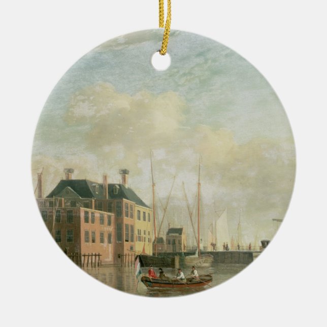 The Customs House, Amsterdam Ceramic Ornament (Front)