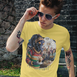 The cute alien for coffee lovers T-Shirt