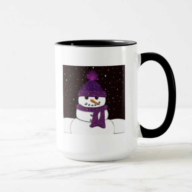The Cute Armless Snowman Mug (Right)