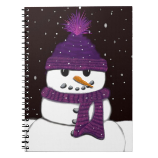 The Cute Armless Snowman Notebook (Front)