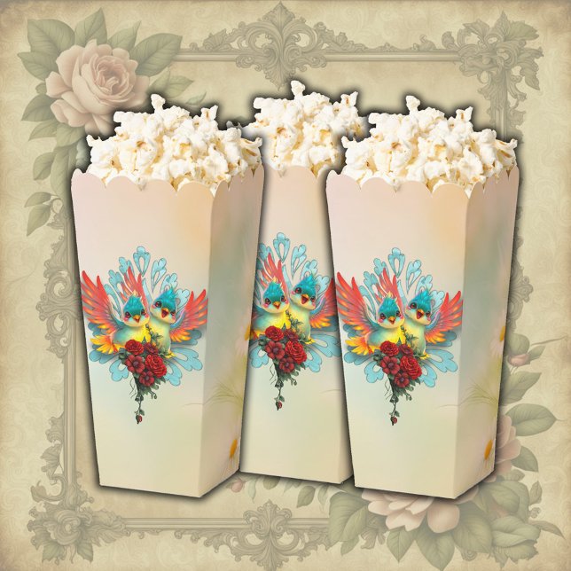 The cute birds of good humor. favor boxes (Creator Uploaded)