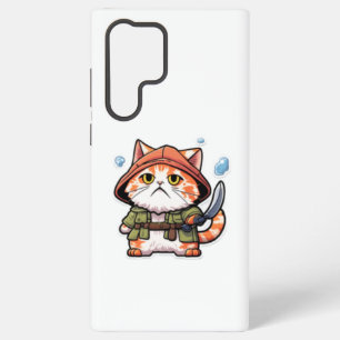 The cute cat for stickers for your sumsung samsung galaxy s22 ultra case