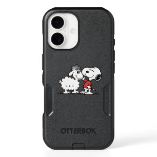 The cute dog and sheep  iPhone 16 case