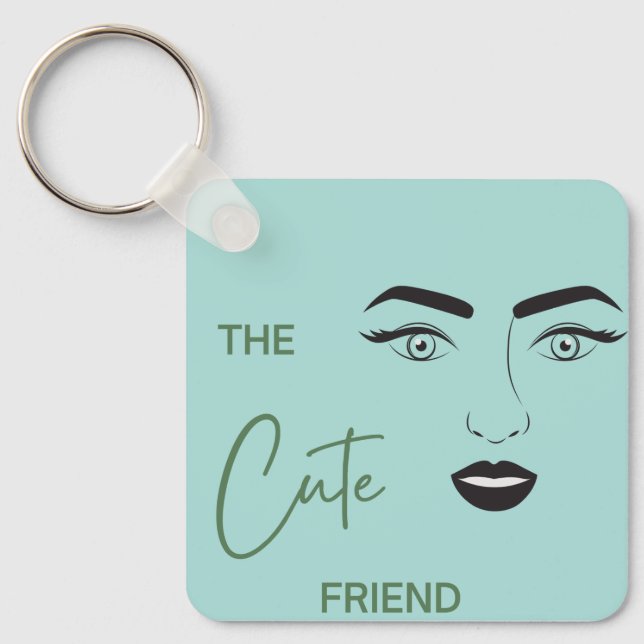 The Cute Friend Keychain (Front)