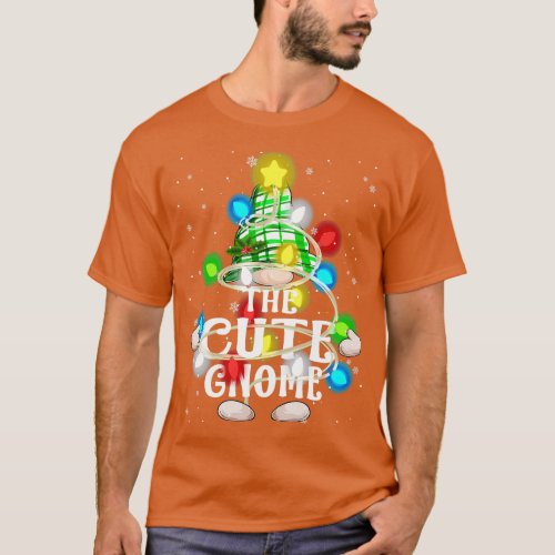 The Cute Gnome Christmas Matching Family Shirt