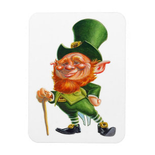 THE CUTE LEPRECHAUN magnet