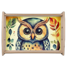 The cute primitive Owl 