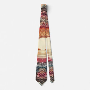The Cute Sunset Ombre Neck Tie