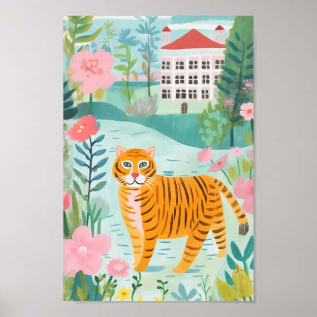 The Cute Tiger Poster (Front)