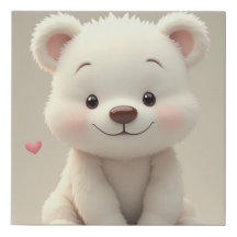 The Cutest Bear Canvas Print