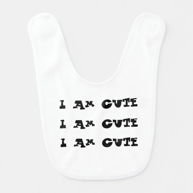 The cutest bib (Front)