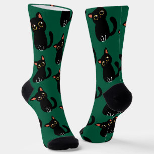 The Cutest Black Cat Socks Gift For Cat Lovers