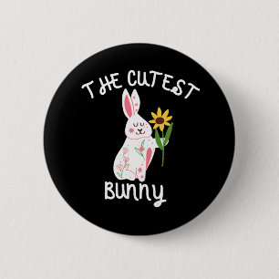 The Cutest Bunny Button